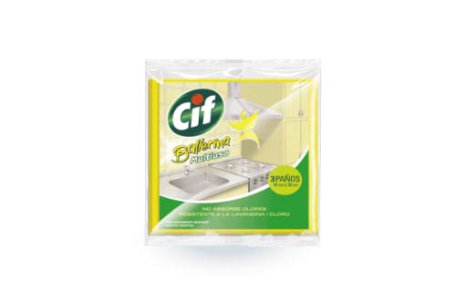 
PAÑO CIF MULTIUSO X 3 u.v.:18

