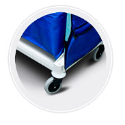 
Carro Lavandería Sanilab con organizador foto