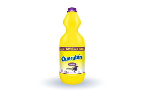 Agua Lavandina Aditivada Querubín
Fragancia Lavanda 1 L