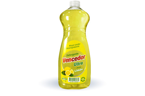 Detergente Vencedor Ultra Limon 600 ml
